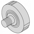 Table Bearing - 1 7/16 Stainless 33, 44 - OEM 16159